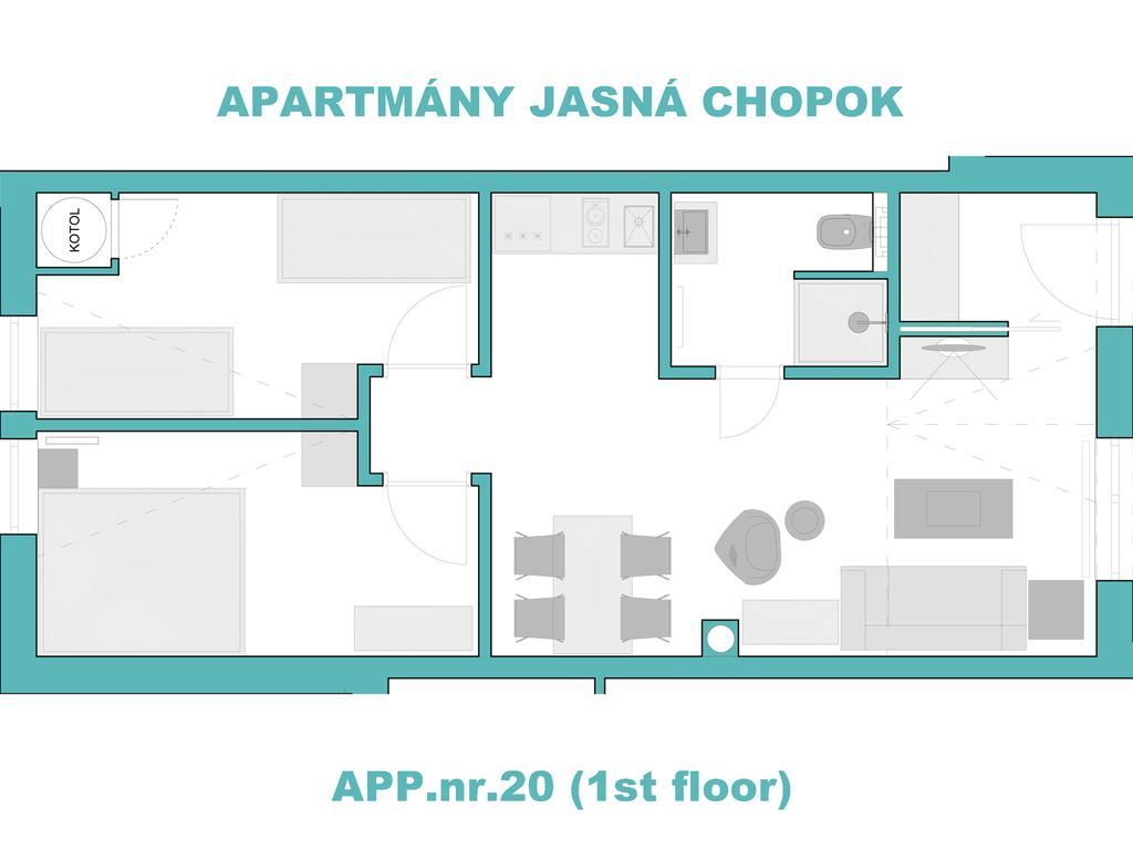 Apartmany Jasna Chopok Demänovská Dolina Camera foto